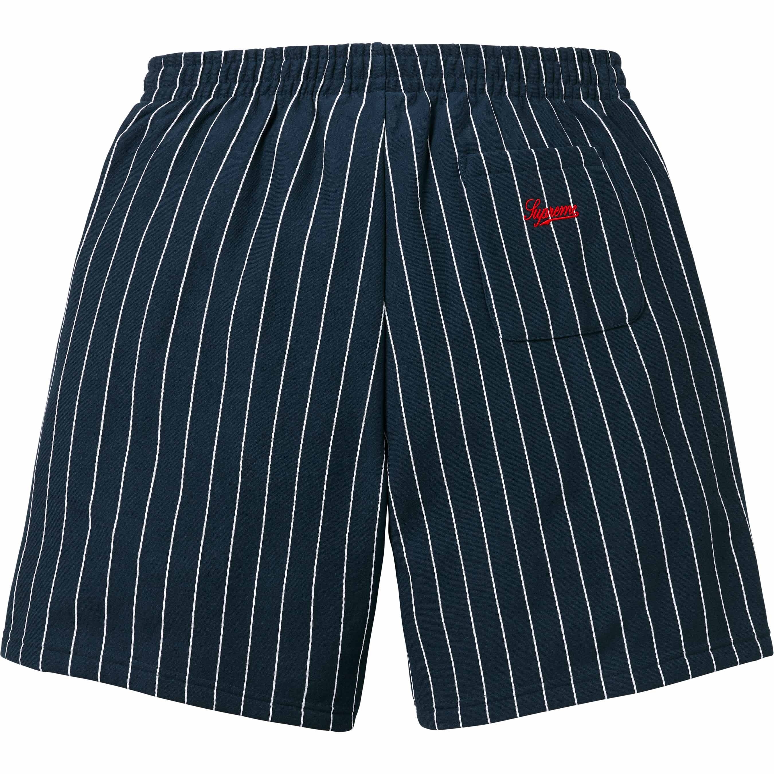Pinstripe Sweatshort view 6